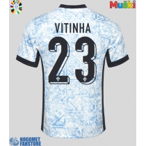 Portugal Vitinha #23 Gostujuci Dres EP 2024 Kratak Rukav